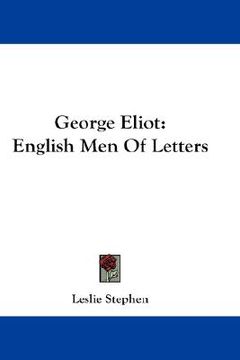 portada george eliot: english men of letters (in English)