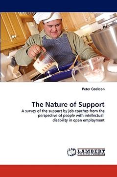 portada the nature of support (en Inglés)