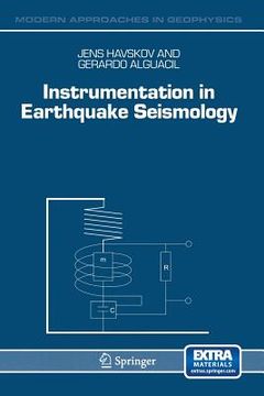 portada Instrumentation in Earthquake Seismology (en Inglés)