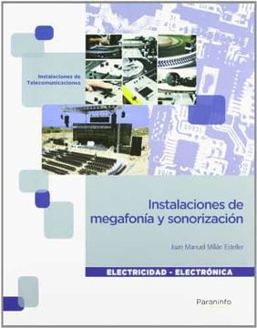 portada Instalaciones de Megafonia y Sonorizacion Instalaciones de Telecomunicacion (Electricidad - Electron (in Spanish)