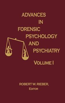portada advances in forensic psychology and psychiatry: vol. 1 (en Inglés)