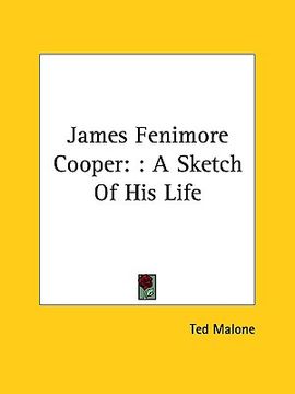 portada james fenimore cooper: : a sketch of his life (en Inglés)