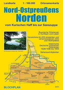 portada Nop Norden 1: 100 000: Vom Kurischen Haff bis zur Szeszuppe (en Alemán)