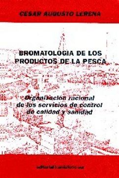 portada Bromatologia de Los Productos de La Pesca