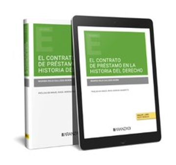 portada El Contrato de Préstamo en la Historia del Derecho (Papel + E-Book) (in Spanish)