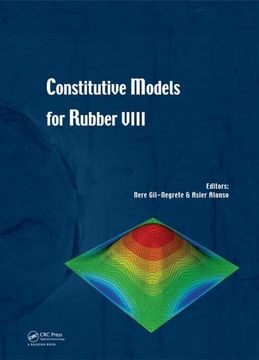 portada Constitutive Models for Rubber VIII (en Inglés)