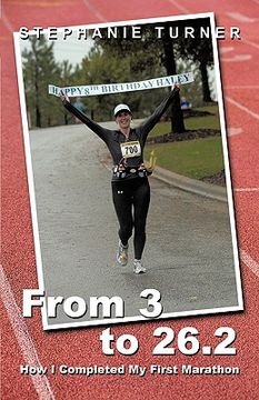 portada from 3 to 26.2,how i completed my first marathon