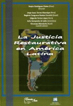portada La justicia restaurativa en América latina (in Spanish)
