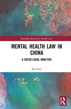 portada Mental Health law in China (Routledge Research in Health Law) (en Inglés)