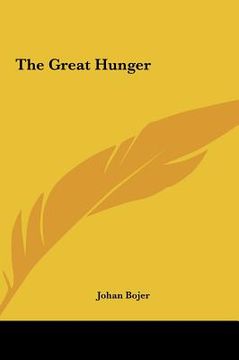 portada the great hunger the great hunger (en Inglés)