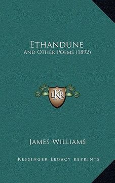 portada ethandune: and other poems (1892) (en Inglés)