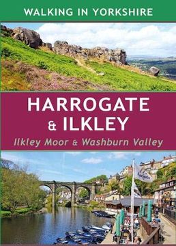 portada Harrogate & Ilkley: Ilkley Moor & Washburn Valley (Walking in Yorkshire) (en Inglés)