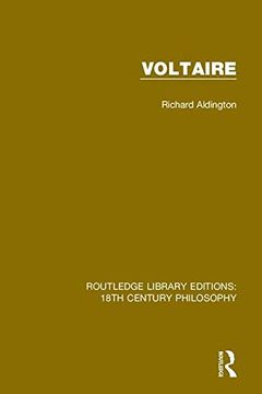 portada Voltaire (Routledge Library Editions: 18Th Century Philosophy) (en Inglés)