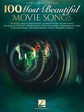 portada 100 Most Beautiful Movie Songs Piano (en Inglés)