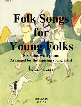 portada Folk Songs for Young Folks - horn and piano