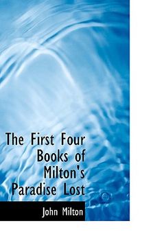 portada the first four books of milton's paradise lost