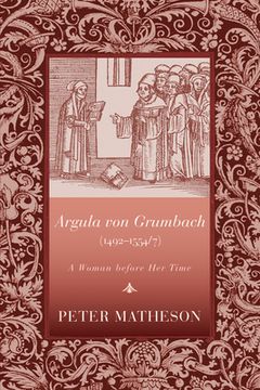 portada Argula von Grumbach (1492-1554/7) (in English)