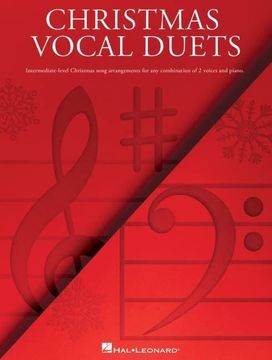 portada Christmas Vocal Duets: Intermediate-Level Christmas Song Arrangements for any Combination of 2 Voices & Piano (en Inglés)