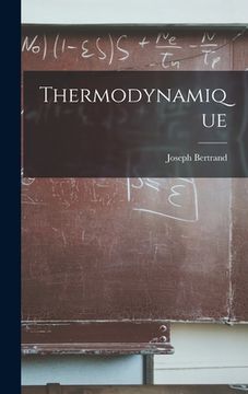 portada Thermodynamique (en Francés)