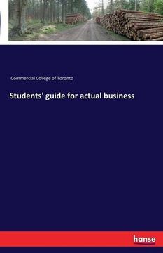 portada Students' Guide for Actual Business