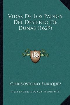 portada Vidas de los Padres del Desierto de Dunas (1629)