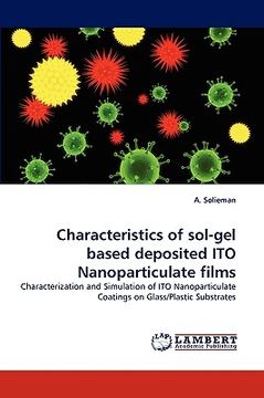portada characteristics of sol-gel based deposited ito nanoparticulate films (en Inglés)