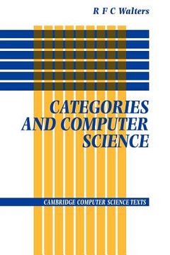 portada Categories and Computer Science Paperback (Cambridge Computer Science Texts) (in English)