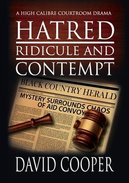 portada Hatred, Ridicule and Contempt (en Inglés)