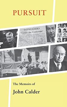 portada Pursuit: The Memoirs of John Calder 