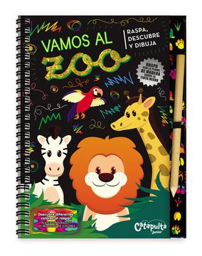 portada Vamos al Zoo: Raspa, Descubre y Dibuja - Catapulta (in Spanish)