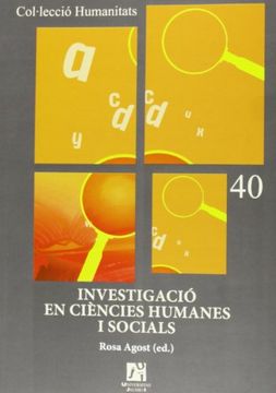 portada Investigació en ciències humanes i socials (Humanitats)