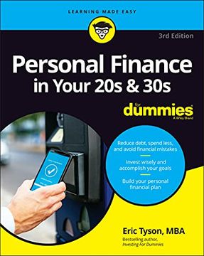 portada Personal Finance in Your 20s & 30s for Dummies (For Dummies (Business & Personal Finance)) 