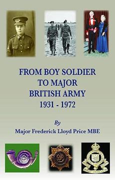 portada From boy Soldier to Major: British Army 1931-72 (en Inglés)