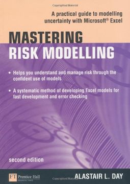 portada Mastering Risk Modelling: A Practical Guide to Modelling Uncertainty With Microsoft Excel (The Mastering Series) (en Inglés)