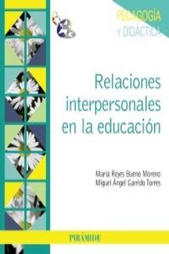 portada Relaciones Interpersonales en la Educación (Psicología)