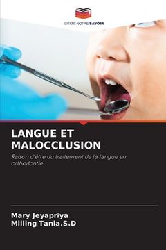 portada Langue Et Malocclusion (en Francés)
