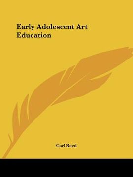 portada early adolescent art education (en Inglés)