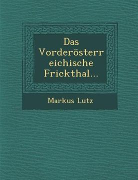 portada Das Vorderosterreichische Frickthal... (in English)