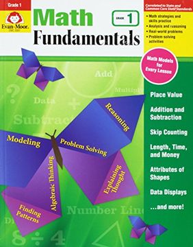 portada Math Fundamentals Grade 1 (in English)