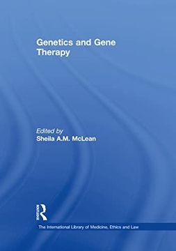 portada Genetics and Gene Therapy (The International Library of Medicine, Ethics and Law) (en Inglés)