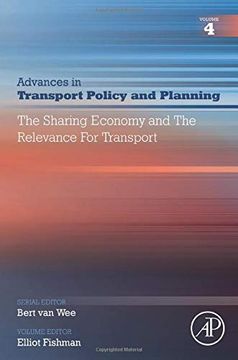 portada The Sharing Economy and the Relevance for Transport (Volume 4) (Advances in Transport Policy and Planning, Volume 4) (en Inglés)