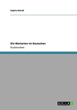 portada Die Wortarten im Deutschen (German Edition)
