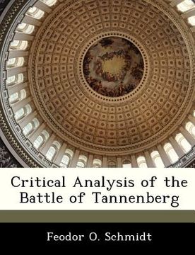 portada critical analysis of the battle of tannenberg (en Inglés)