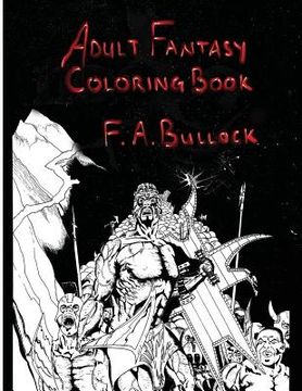 portada Adult Fantasy Coloring Book (en Inglés)