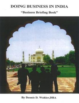portada Doing Business in India: Business Briefing Book (en Inglés)