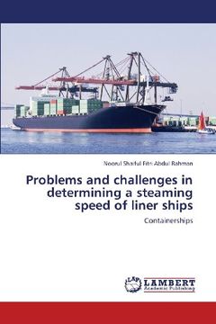 portada Problems and Challenges in Determining a Steaming Speed of Liner Ships