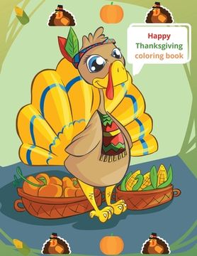 portada Happy Thanksgiving coloring book