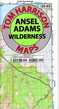 portada Ansel Adams Wilderness Trail Map (Tom Harrison Maps) (en Inglés)