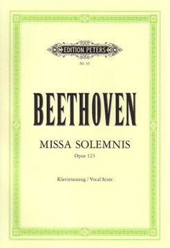 portada Mass in d 'missa Solemnis' Op. 123 (en Latin)