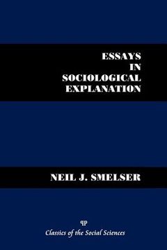 portada Essays in Sociological Explanation (in English)